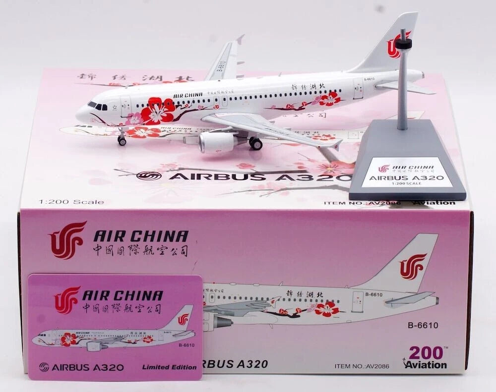 AVIATION 200 A320-214 AIR CHINA REG: B-6610