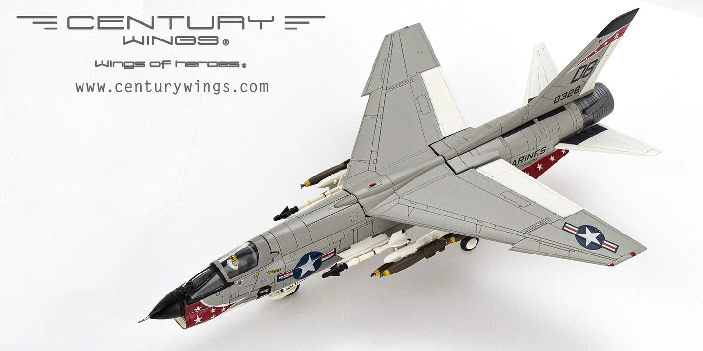 CENTURY WINGS F-8E CRUSADER U.S.MARINE CORPS "DEATH ANGELS" VIETNAM 1966 (NORMAL VERSION)