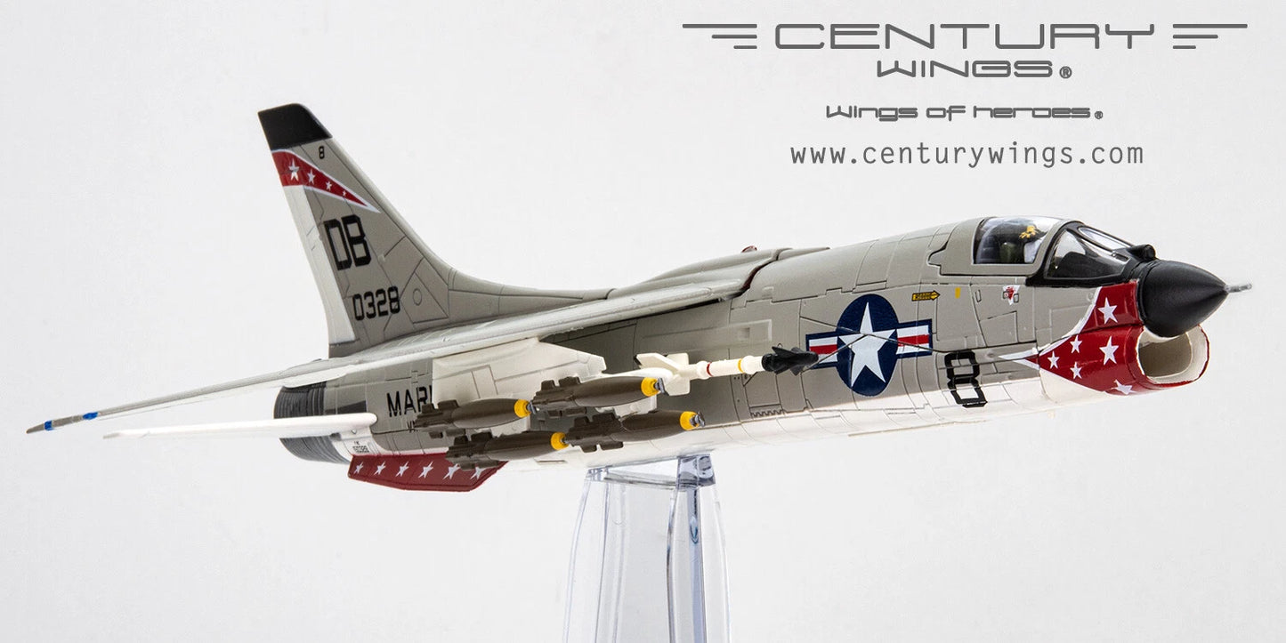 CENTURY WINGS F-8E CRUSADER U.S.MARINE CORPS "DEATH ANGELS" VIETNAM 1966 (NORMAL VERSION)