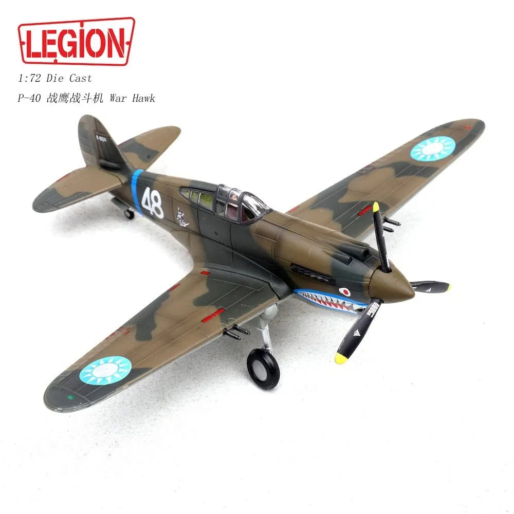 PANZERKAMPF P-40C (HAWK 81A-2) 2ND PS AVG SERIAL 48 DAVID LEE "TEX" HILL CHINA 1941-1942