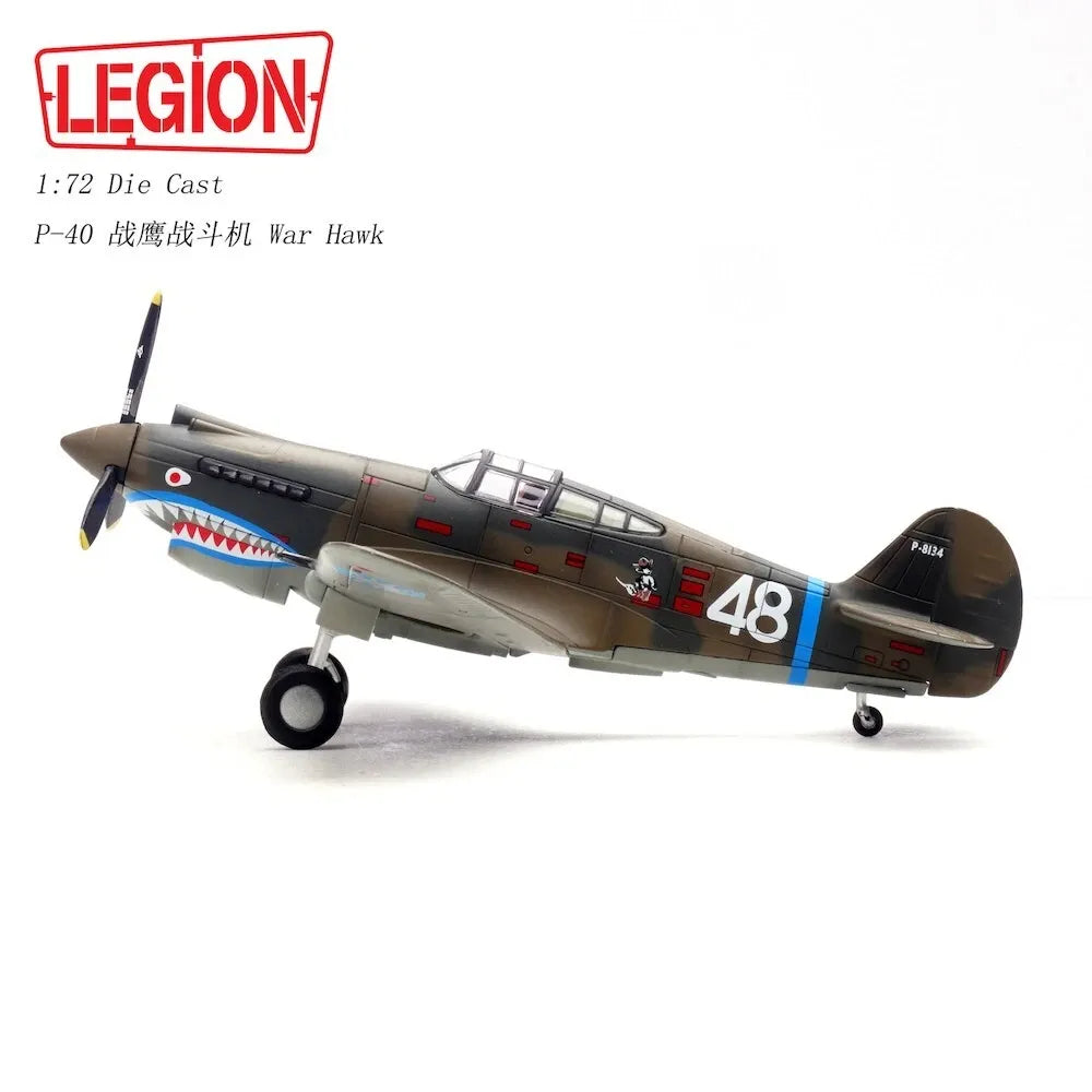 PANZERKAMPF P-40C (HAWK 81A-2) 2ND PS AVG SERIAL 48 DAVID LEE "TEX" HILL CHINA 1941-1942