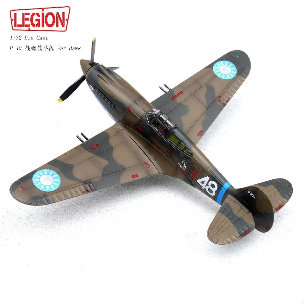 PANZERKAMPF P-40C (HAWK 81A-2) 2ND PS AVG SERIAL 48 DAVID LEE "TEX" HILL CHINA 1941-1942