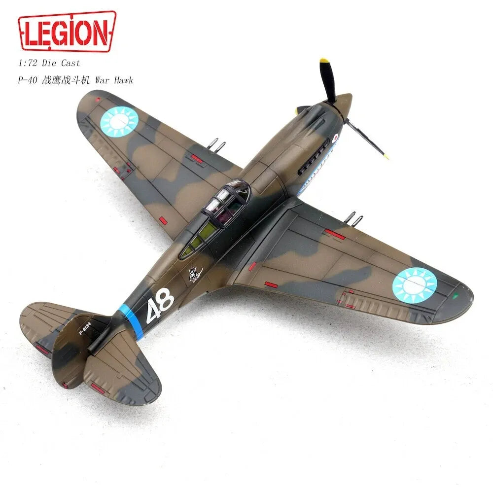 PANZERKAMPF P-40C (HAWK 81A-2) 2ND PS AVG SERIAL 48 DAVID LEE "TEX" HILL CHINA 1941-1942