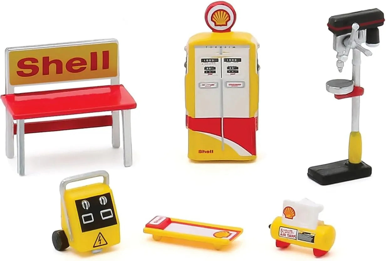 GREENLIGHT AUTO BODY SHOP SHOP TOOL ACCESSORIES SHELL OIL
