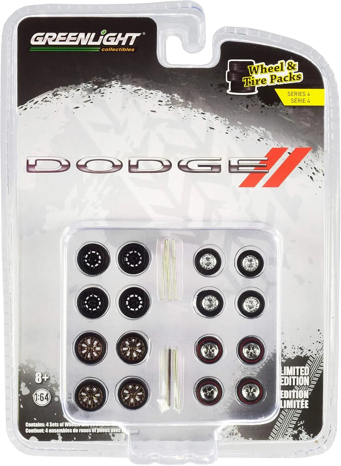 GREENLIGHT AUTO BODY SHOP WHEEL AND TYRE PACKS
