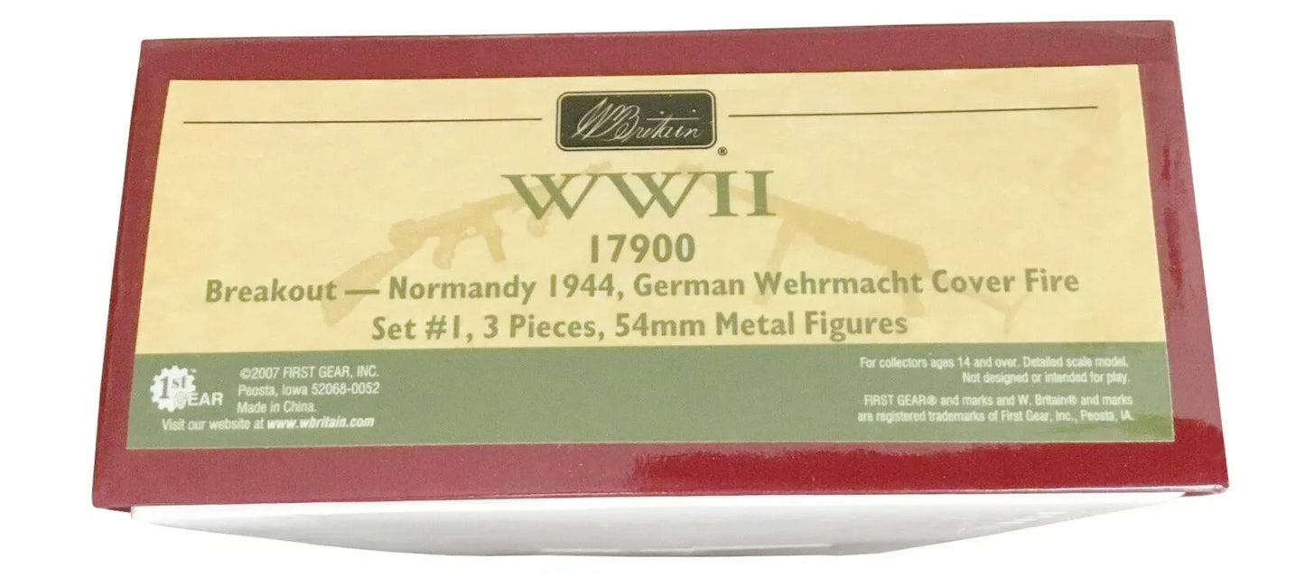 W.BRITAINS GERMAN WEHRMACHT COVER FIRE SET NO.1