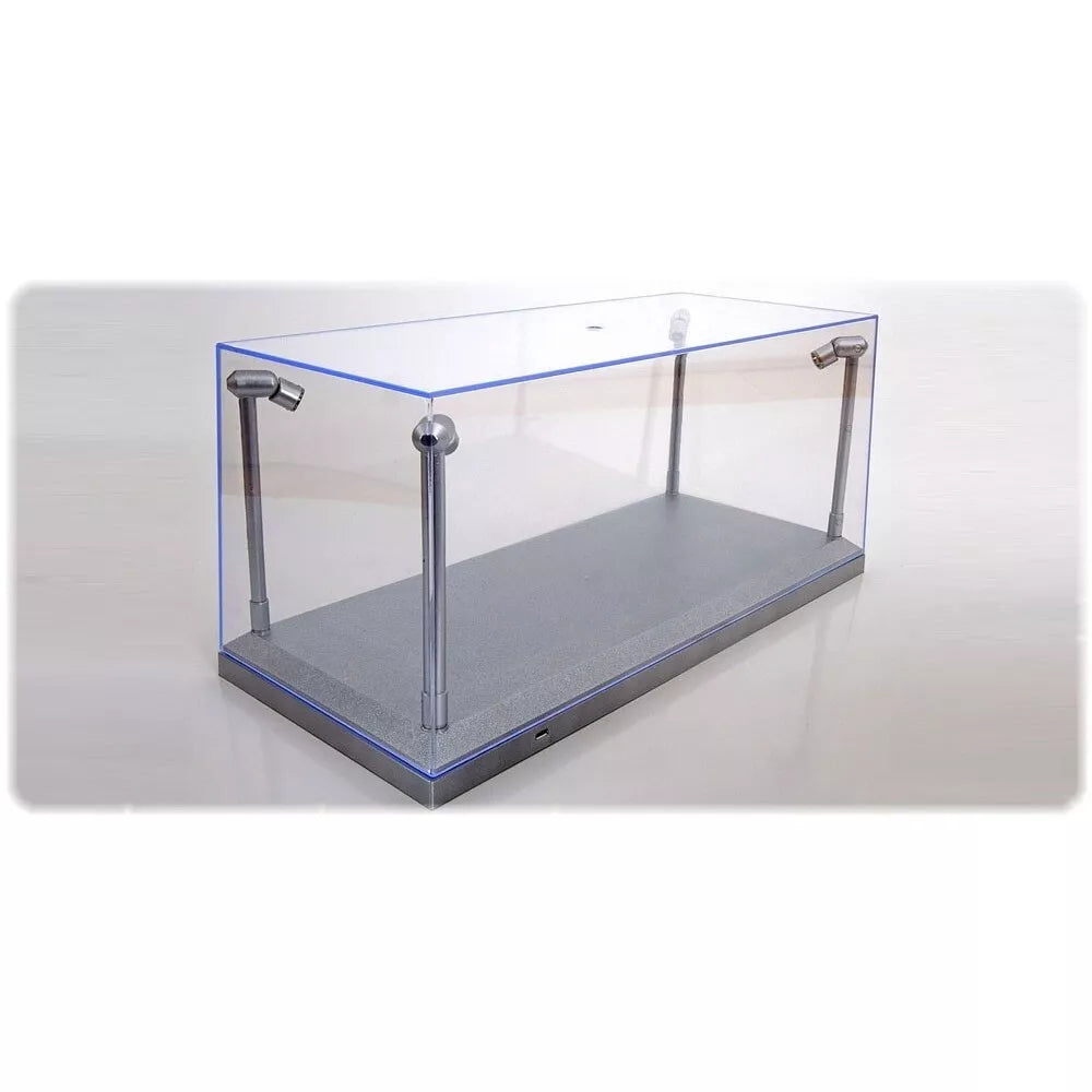 TRIPLE 9 DISPLAY CASE LED 4 ADJUSTABLE LIGHTS 35 X 15 X 16CM