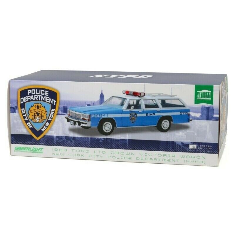 GREENLIGHT 1988 FORD CROWN VICTORIA NEW YORK CITY POLICE