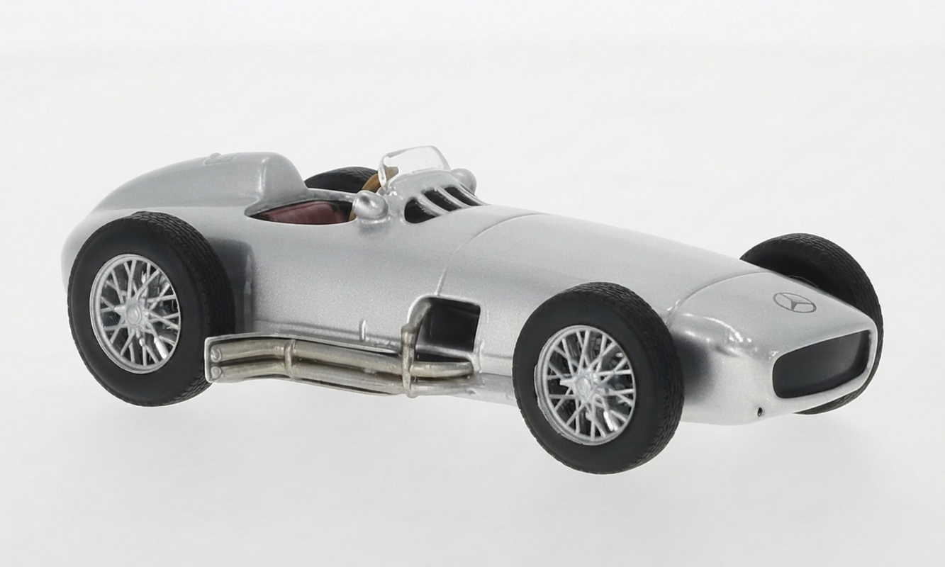 WHITEBOX 1954 MERCEDES W196 MONOPOSTO CLASSIC SILVER