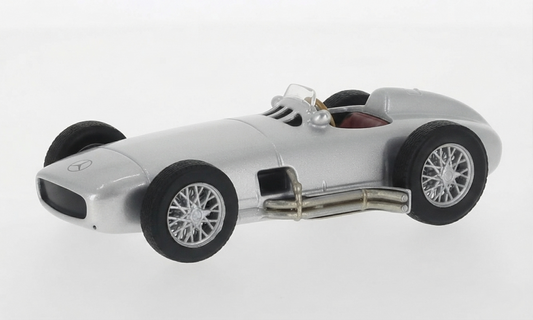 WHITEBOX 1954 MERCEDES W196 MONOPOSTO CLASSIC SILVER