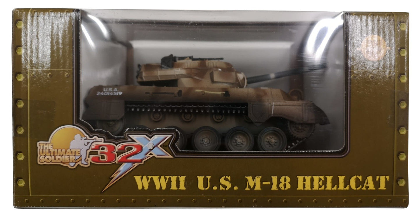 THE ULTIMATE SOLDIER M-18 HELLCAT ANTI-TANK GUN + 3 FIGURES