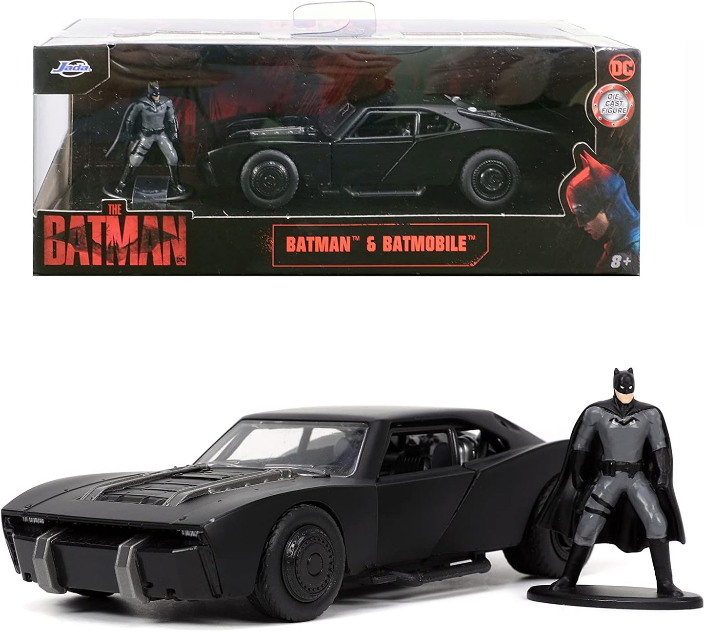 JADA THE BATMAN BATMOBILE, BLACK