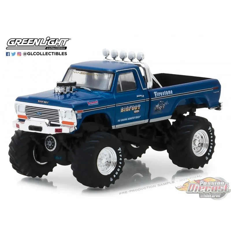 GREENLIGHT 1974 FORD F250 BIGFOOT MONSTER TRUCK