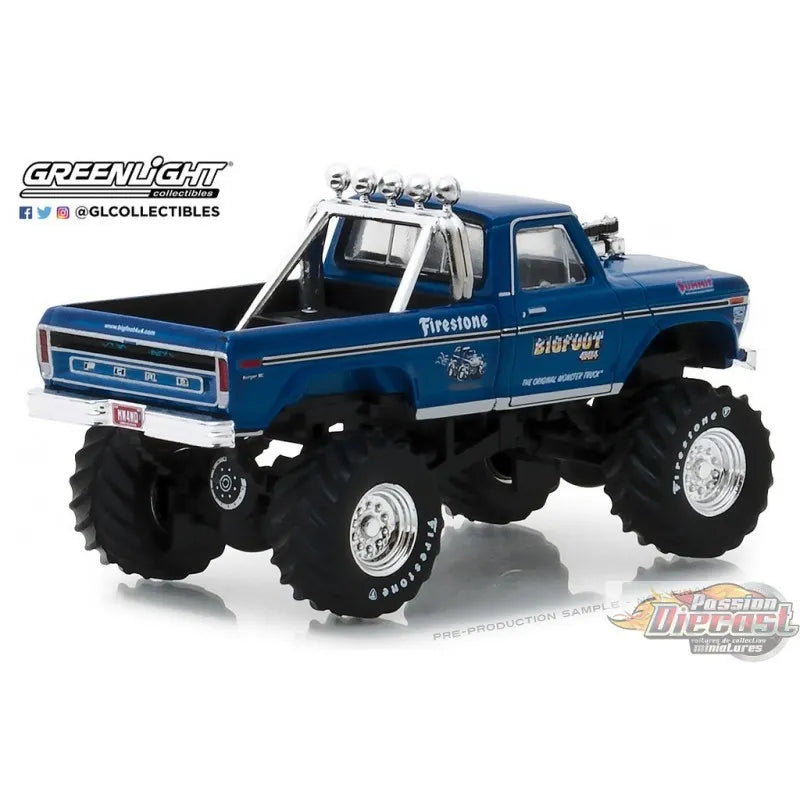 GREENLIGHT 1974 FORD F250 BIGFOOT MONSTER TRUCK