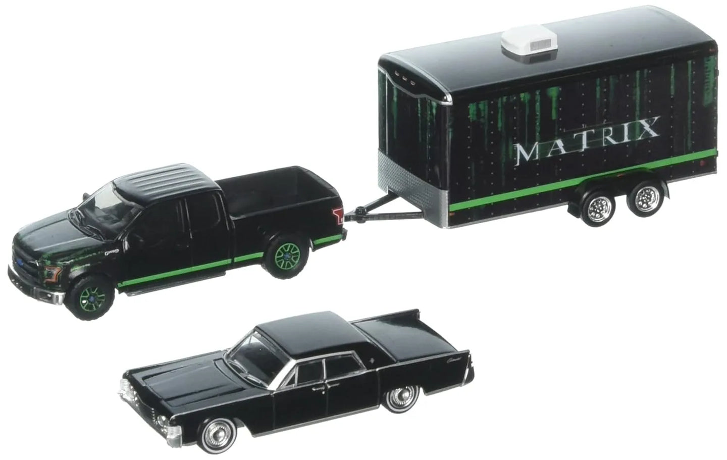 GREENLIGHT 2015 FORD F-250 1995 LINCOLN CONTINENTAL
