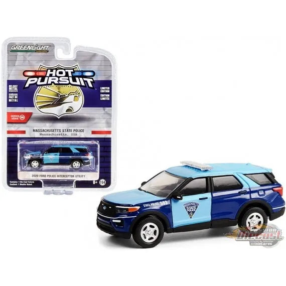GREENLIGHT 2020 FORD PI UTILITY MASSACHUSETTS POLICE