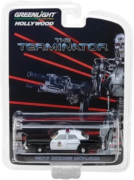 GREENLIGHT DODGE MONACO COP CAR THE TERMINATOR 1977