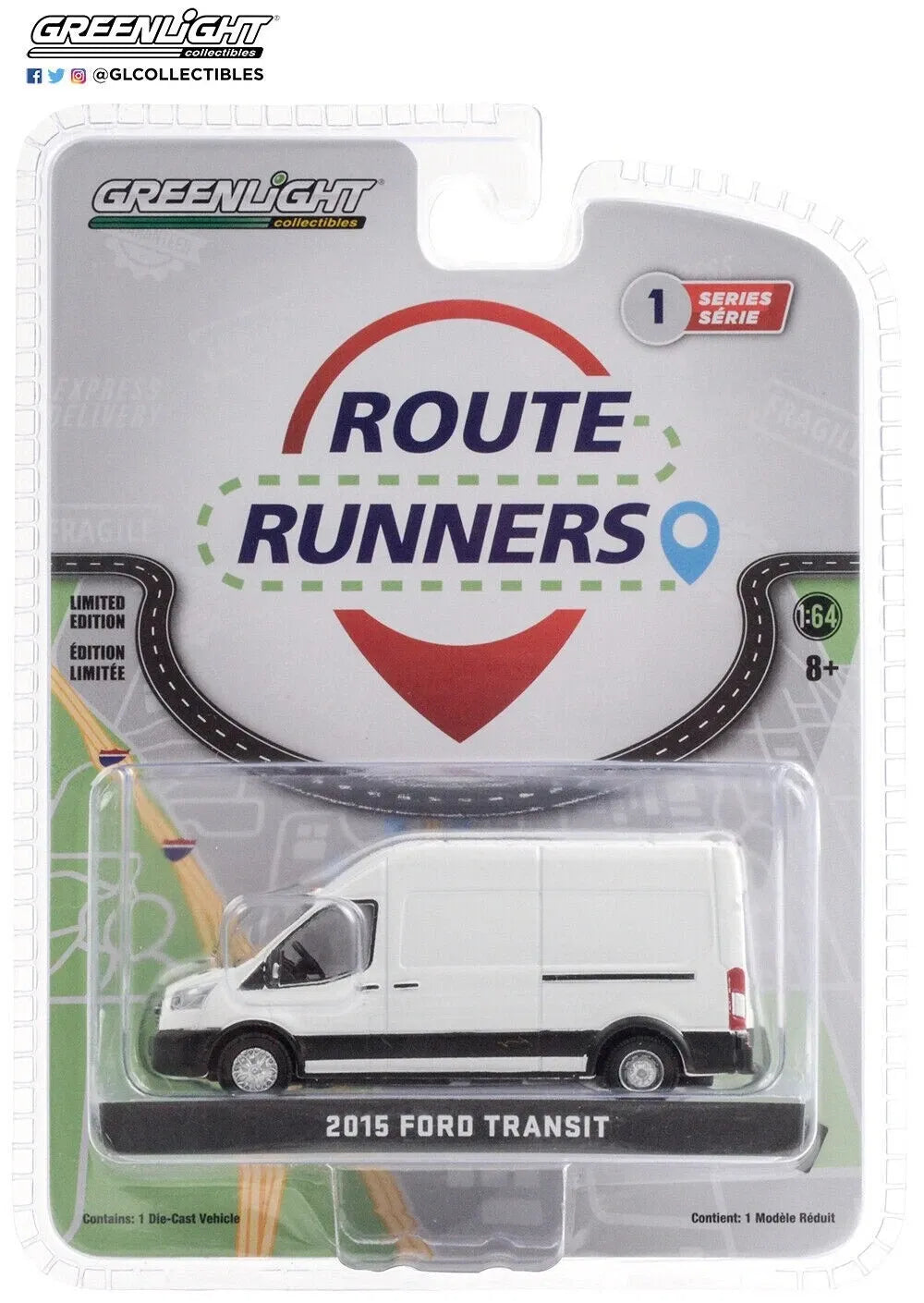 GREENLIGHT 2015 FORD TRANSIT LWB HIGH ROOF