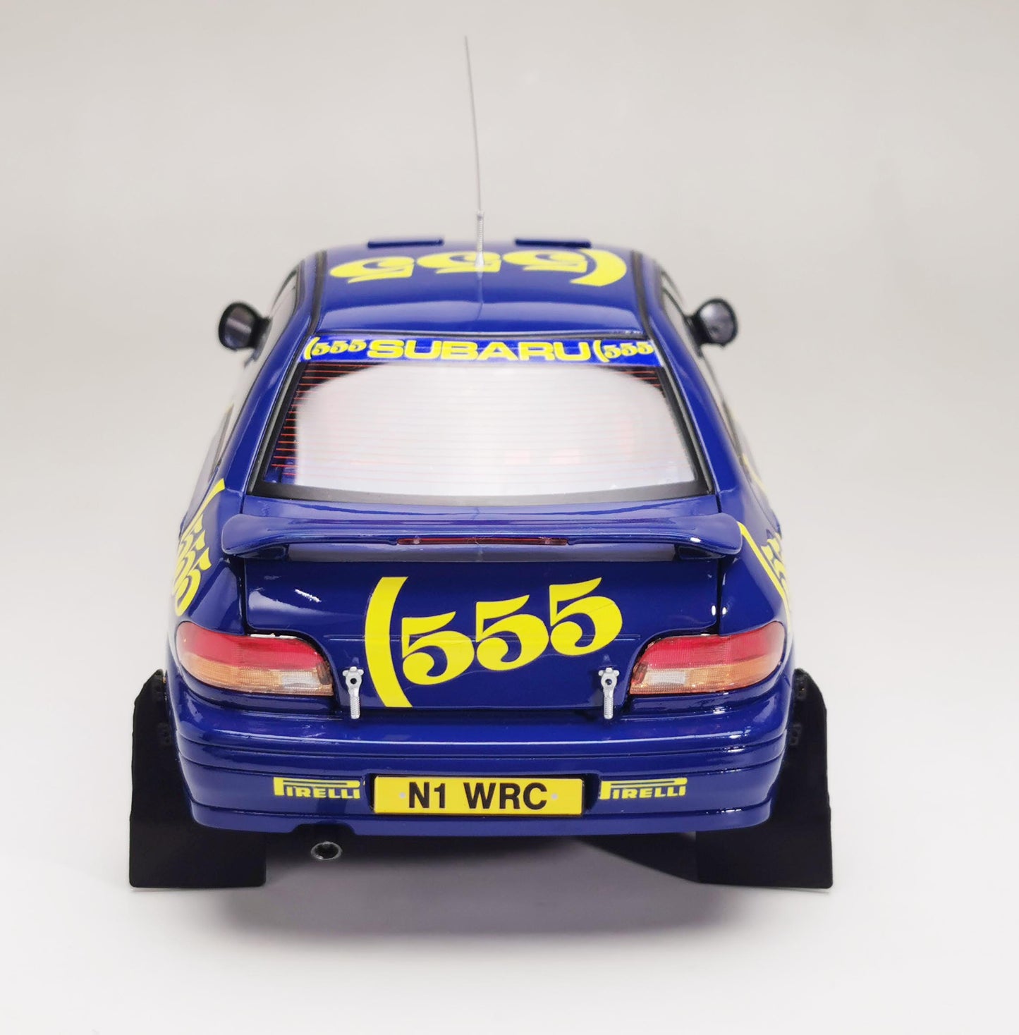 SUNSTAR SUBARU IMPREZA 555 N 1 WINNER RALLY CATALUNYA 1996 C.McRAE - R.DERK