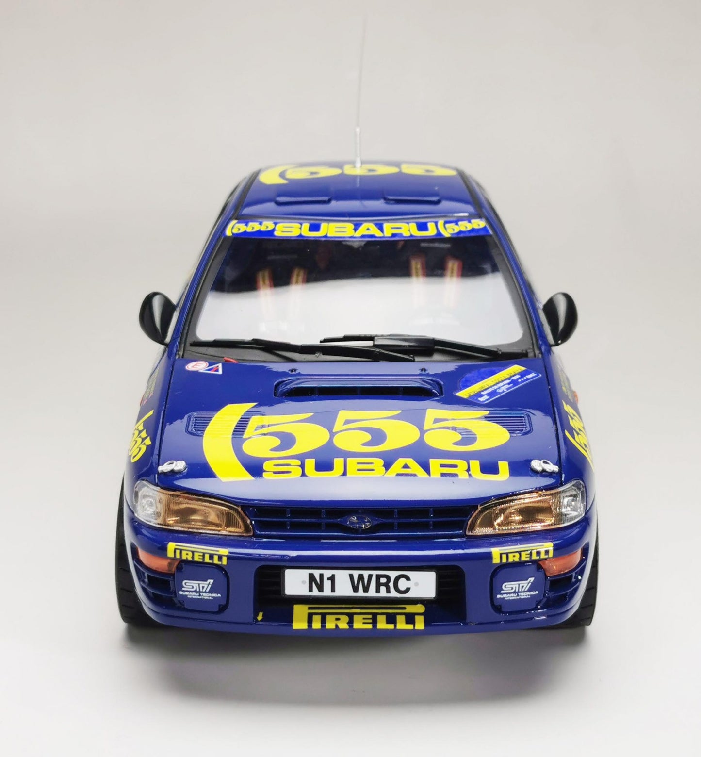 SUNSTAR SUBARU IMPREZA 555 N 1 WINNER RALLY CATALUNYA 1996 C.McRAE - R.DERK