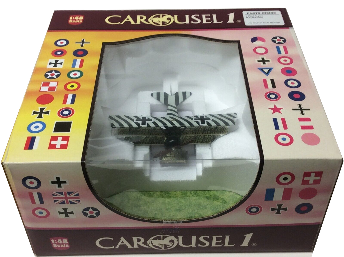 CAROUSEL 1 Dr.1 TRIPLANE JASTA 4 JG1 (RICHTHOFENS FLYING CIRCUS) LT ERNST UDET 'BLUE MAX' SOMME SEPTEMBER FRANCE 1917