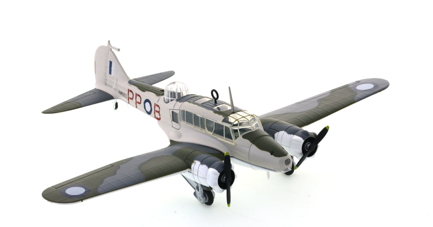 OXFORD DIECAST AVRO ANSON AW665/PP.B 71 SQN RAAF