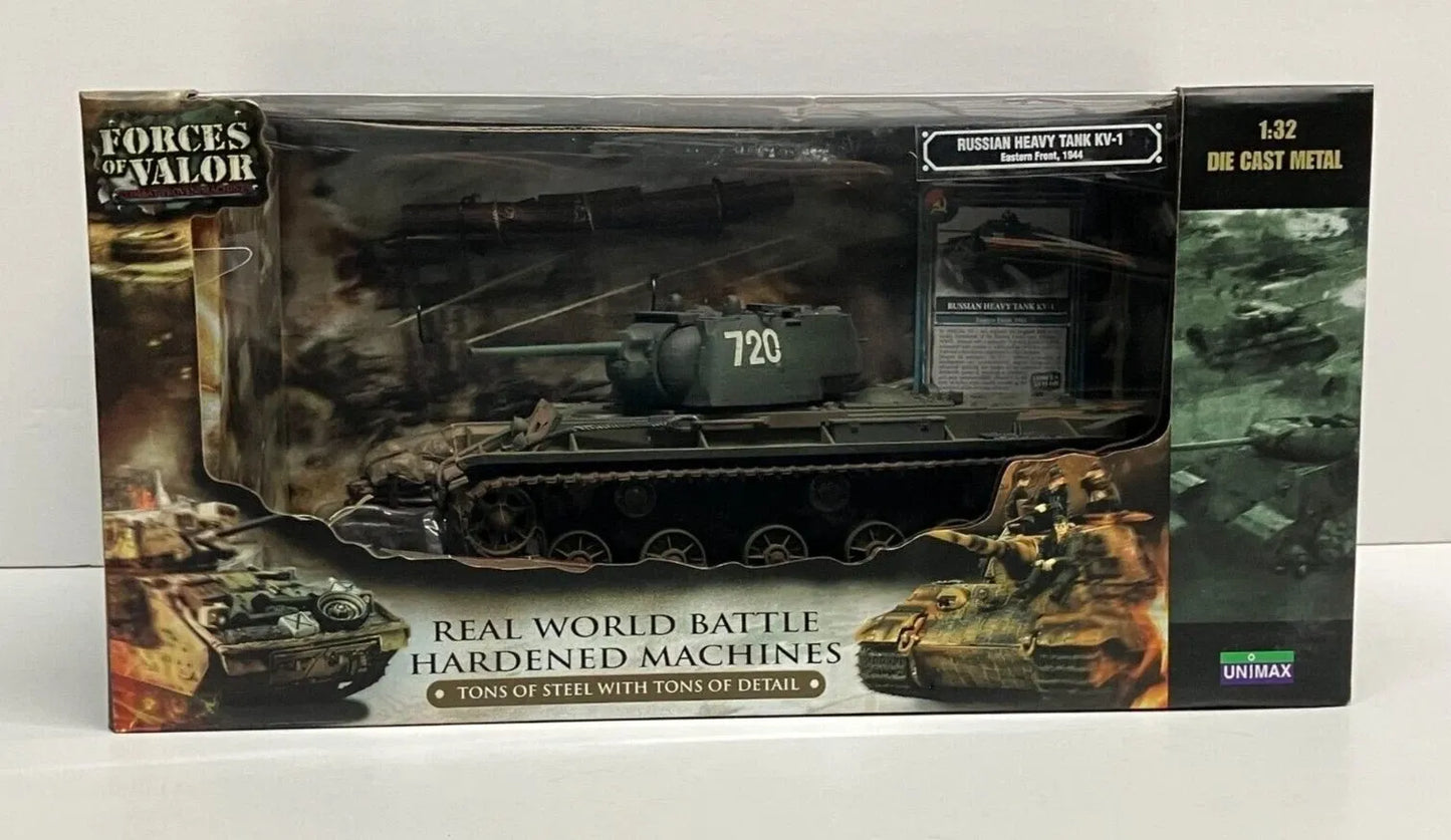 FORCES OF VALOR KV-1 HEAVY TANK SOVIET ARMY EASTERN FRONT 1944