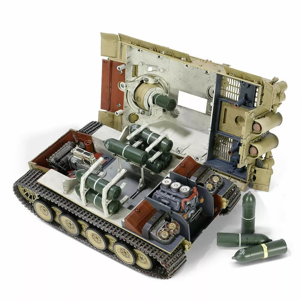 FORCES OF VALOR STURMTIGER 606/4 38CM RW61 L/3.5 PROTOTYPE W/2 FIGS