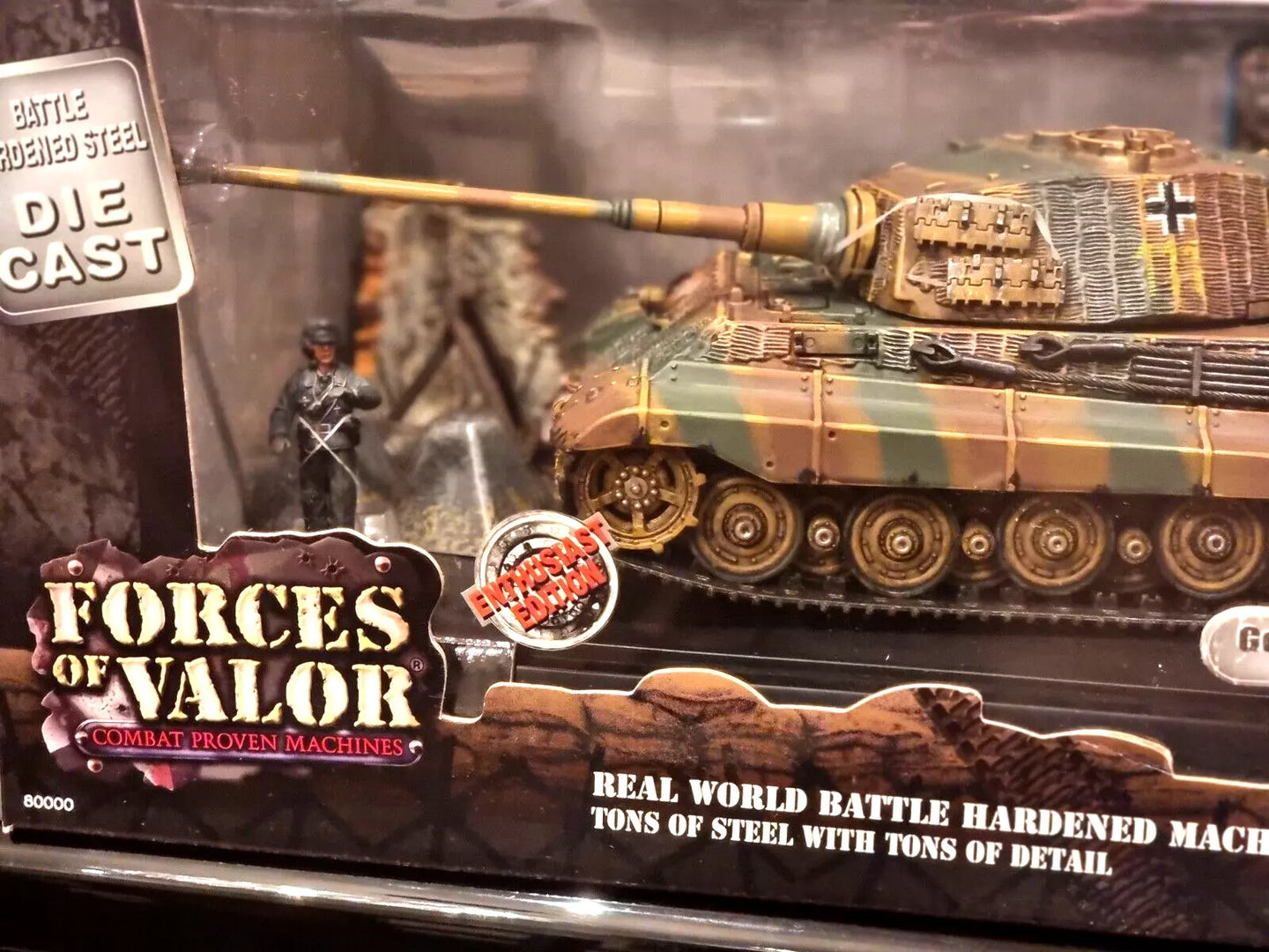 FORCES OF VALOR GERMAN KING TIGER TANK
