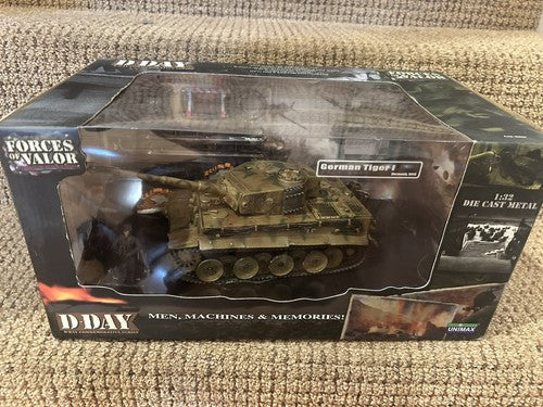 FORCES OF VALOR SD.KFZ.181 TIGER TANK GERMAN ARMY 331 NORMANDY FRANCE D-DAY JUNE 6TH 1944