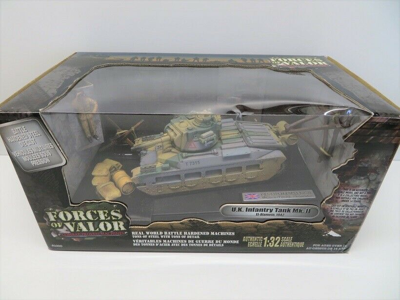 FORCES OF VALOR UK INFANTRY TANK MK.II MATILDA 7TH ARMOURED EL ALAMEIN 1942