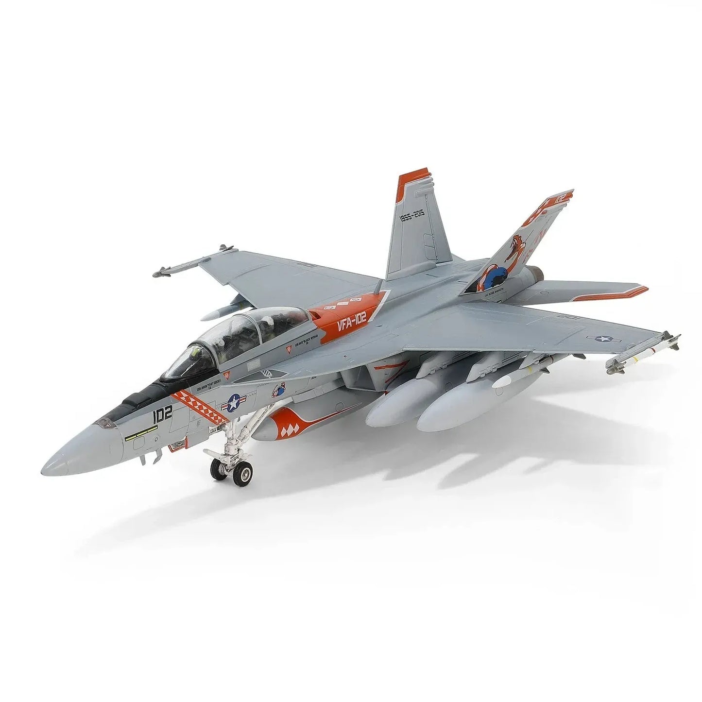 FORCES OF VALOR F/A 18F SUPER HORNET US NAVY VFA102 "DIAMONDBACKS" 2015