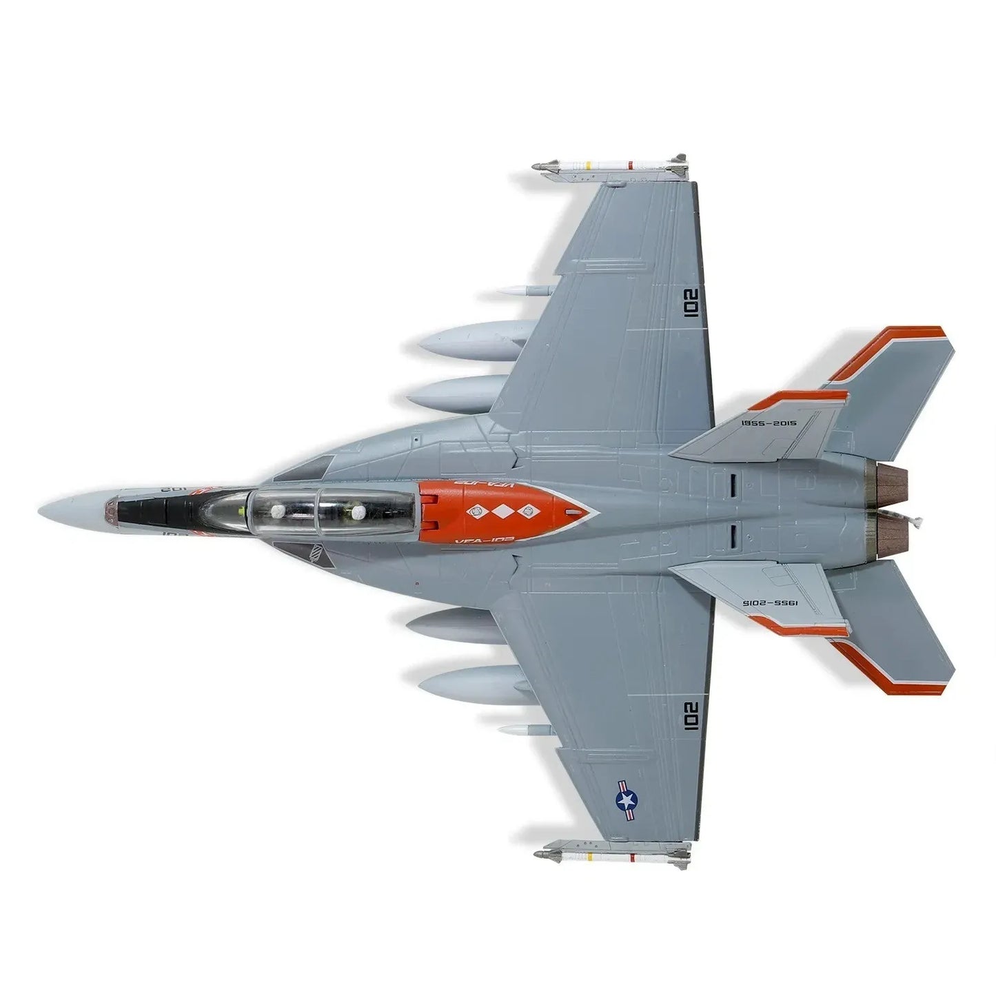FORCES OF VALOR F/A 18F SUPER HORNET US NAVY VFA102 "DIAMONDBACKS" 2015