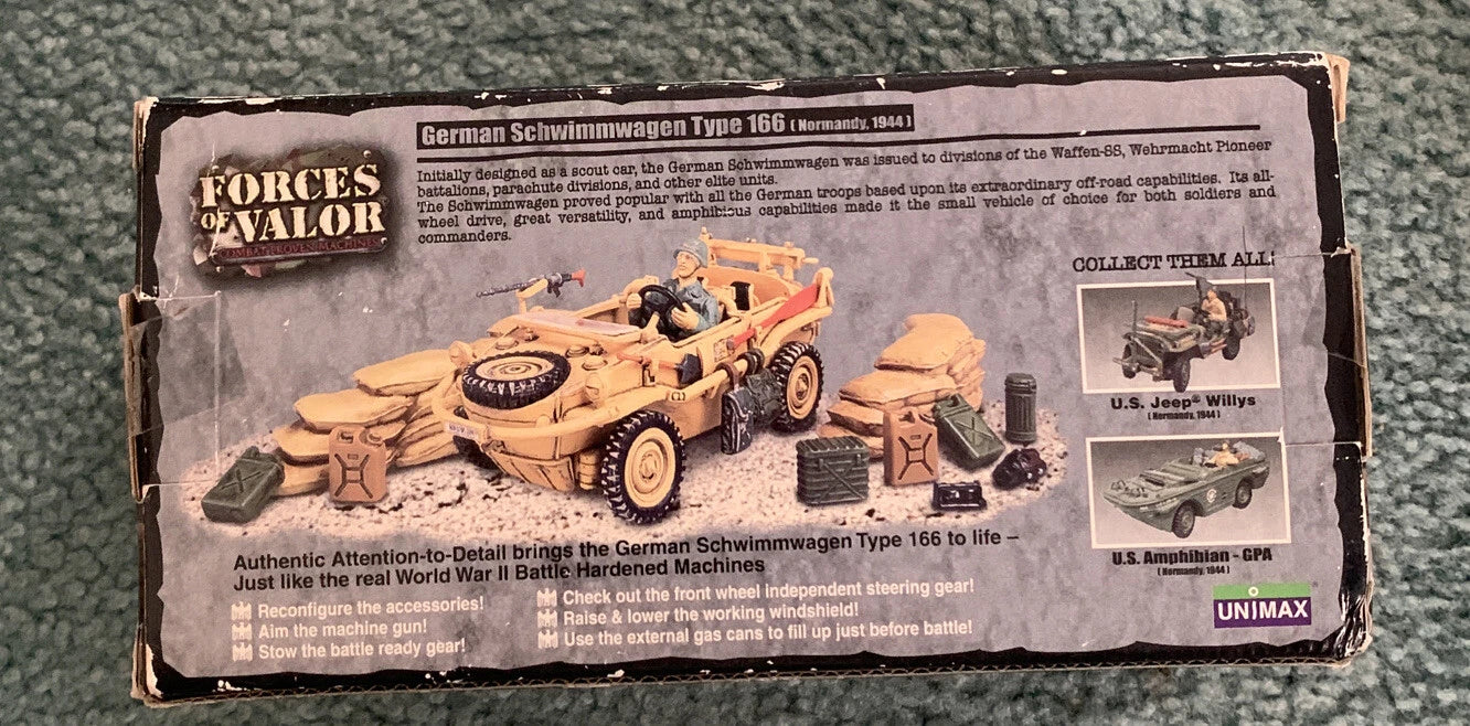FORCES OF VALOR VW 166 SCHWIMMWAGEN