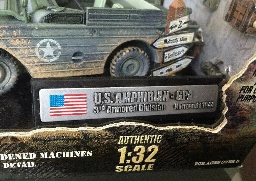 FORCES OF VALOR U.S. AMPHIBIAN GPA 3RD ARMORED DIVISION