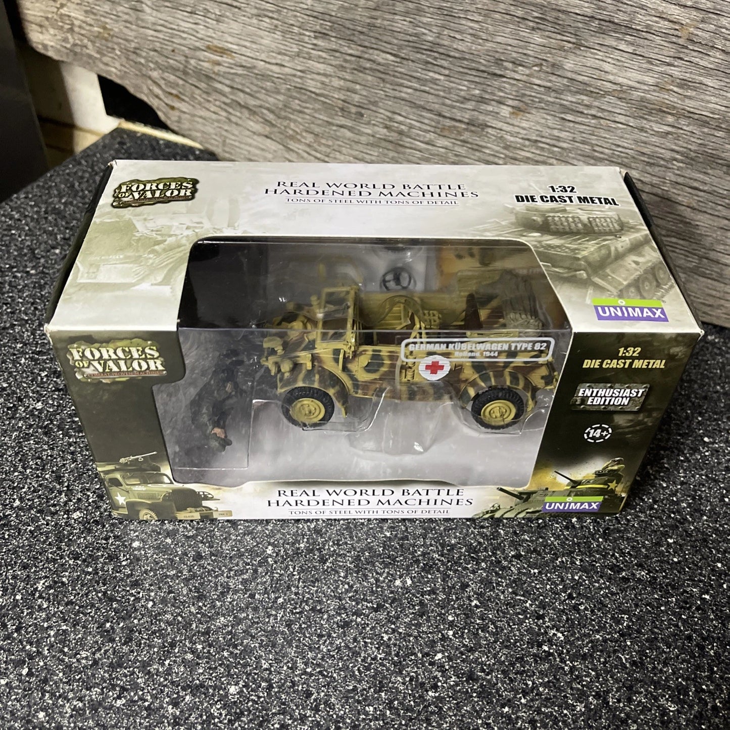 FORCES OF VALOR VOLKSWAGON VW 82 KUBELWAGEN GERMAN ARMY