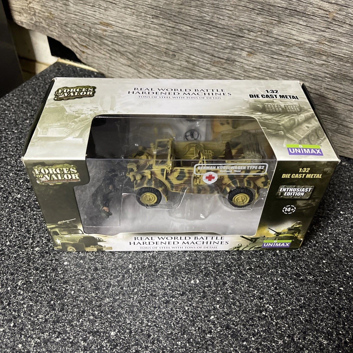 FORCES OF VALOR VOLKSWAGON VW 82 KUBELWAGEN GERMAN ARMY