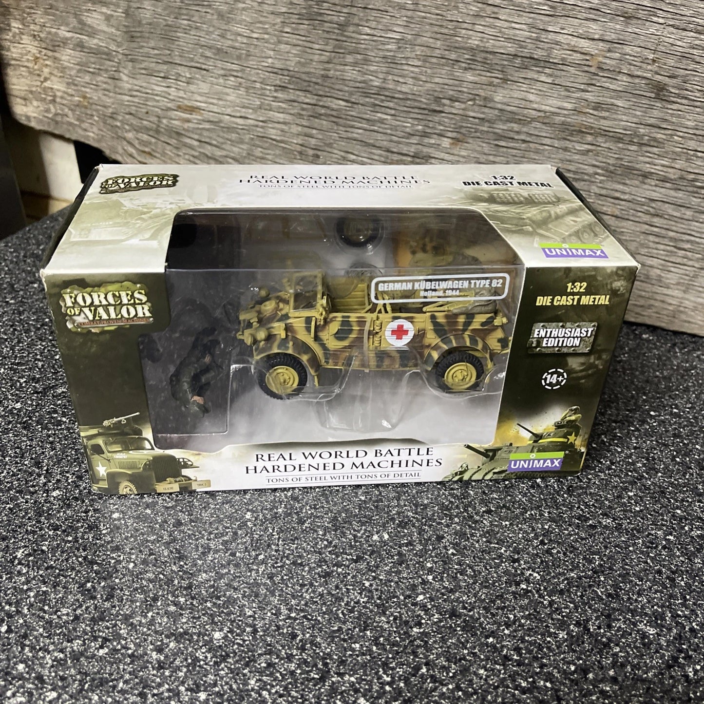 FORCES OF VALOR VOLKSWAGON VW 82 KUBELWAGEN GERMAN ARMY