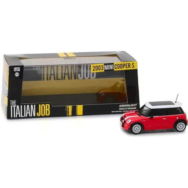 GREENLIGHT 2003 MINI COOPER S THE ITALIAN JOB