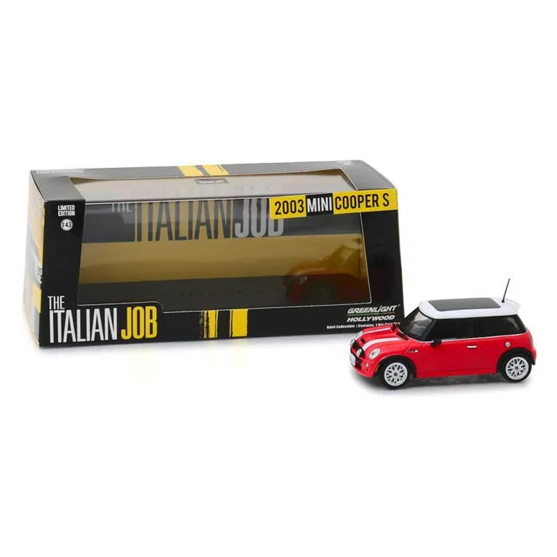 GREENLIGHT 2003 MINI COOPER S THE ITALIAN JOB