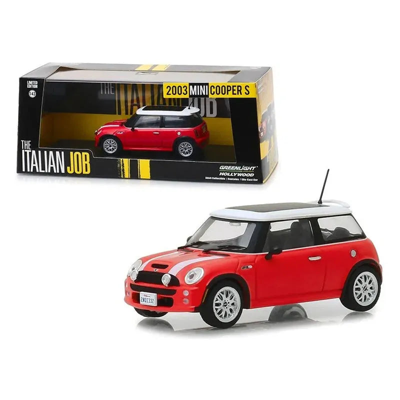 GREENLIGHT 2003 MINI COOPER S THE ITALIAN JOB
