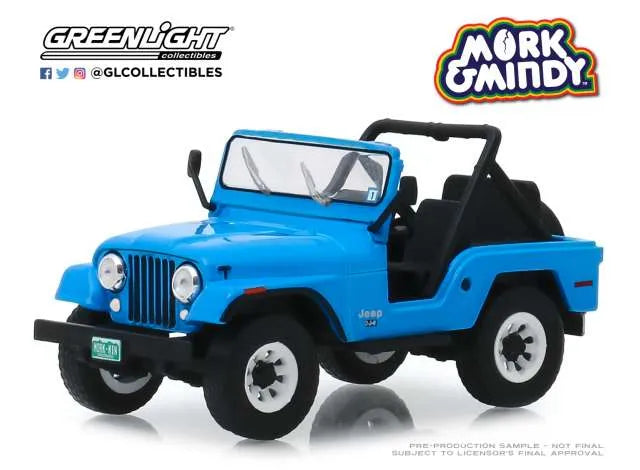 GREENLIGHT 1972 JEEP CJ- 5 MORK & MINDY