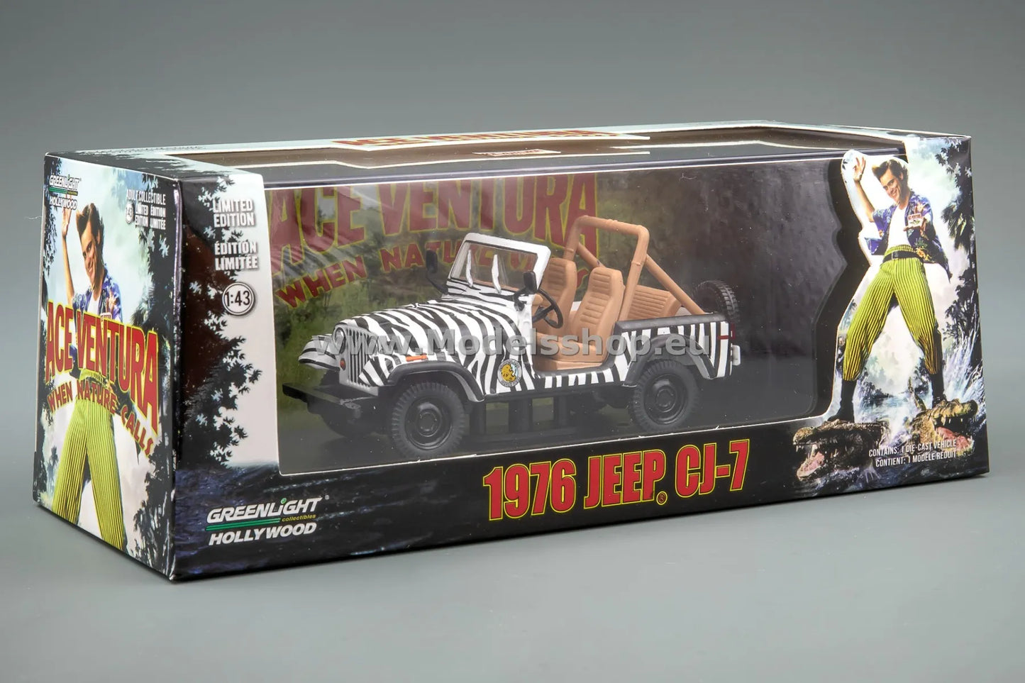GREENLIGHT 1976 JEEP CJ-7 ACE VENTURA