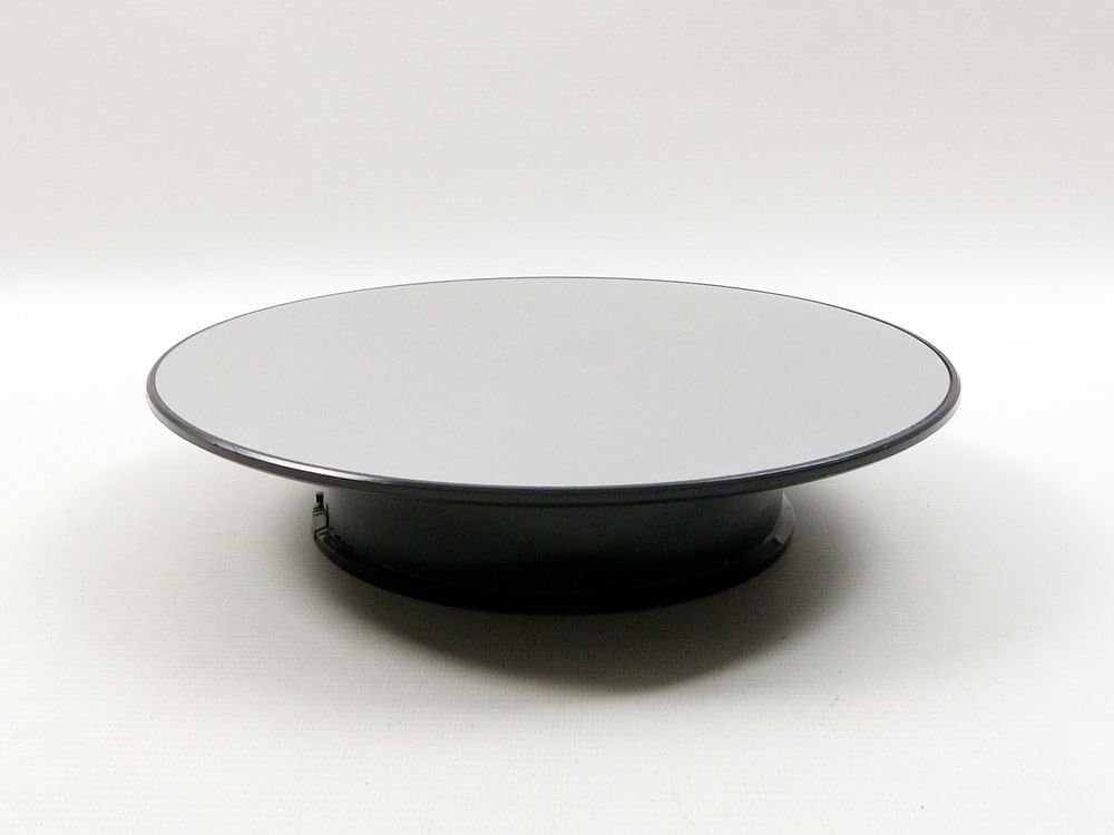 ROTATING DISPLAY TURNTABLE MIRRORED TOP 1/18 SCALE MODEL DIECAST STAND
