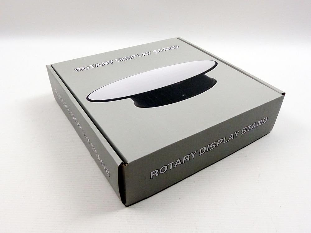 ROTATING DISPLAY TURNTABLE MIRRORED TOP 1/18 SCALE MODEL DIECAST STAND