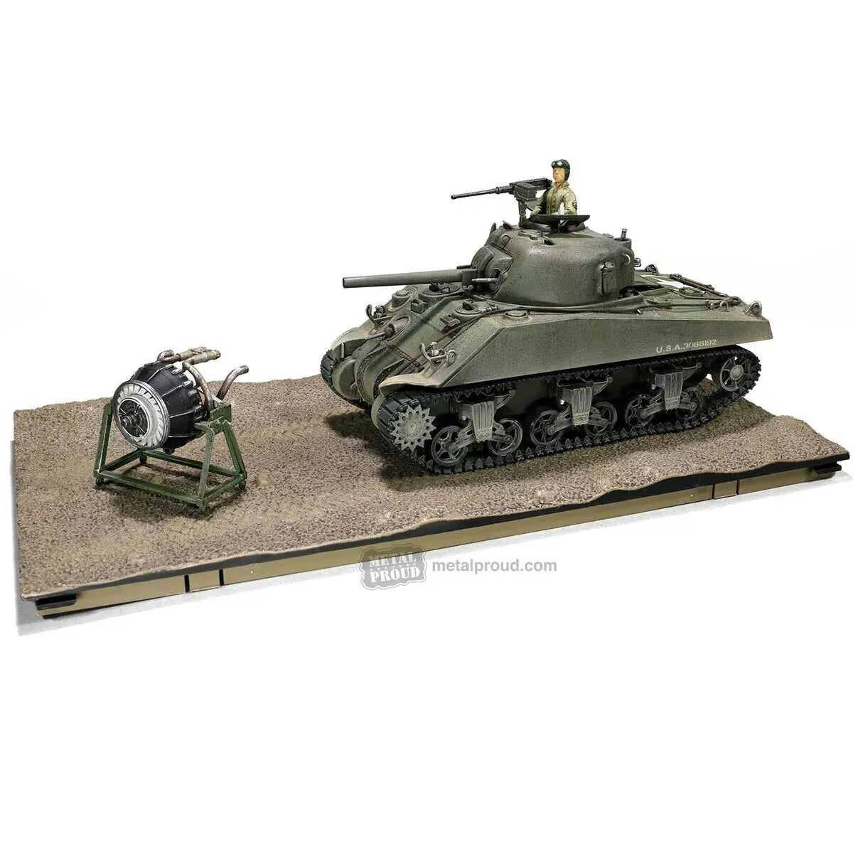 FORCES OF VALOR US SHERMAN MEDIUM TANK M4 ITALY 1944