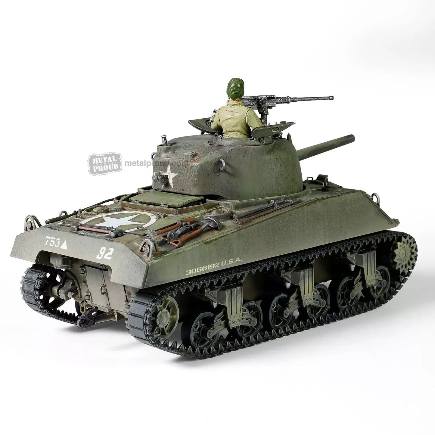 FORCES OF VALOR US SHERMAN MEDIUM TANK M4 ITALY 1944