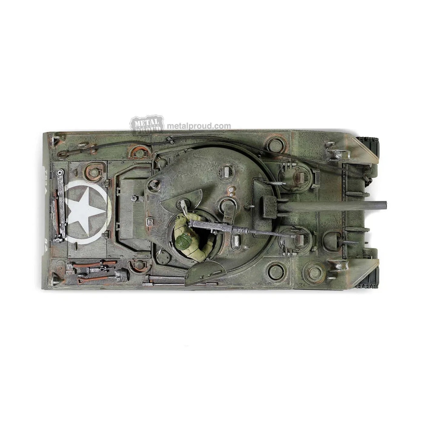 FORCES OF VALOR US SHERMAN MEDIUM TANK M4 ITALY 1944