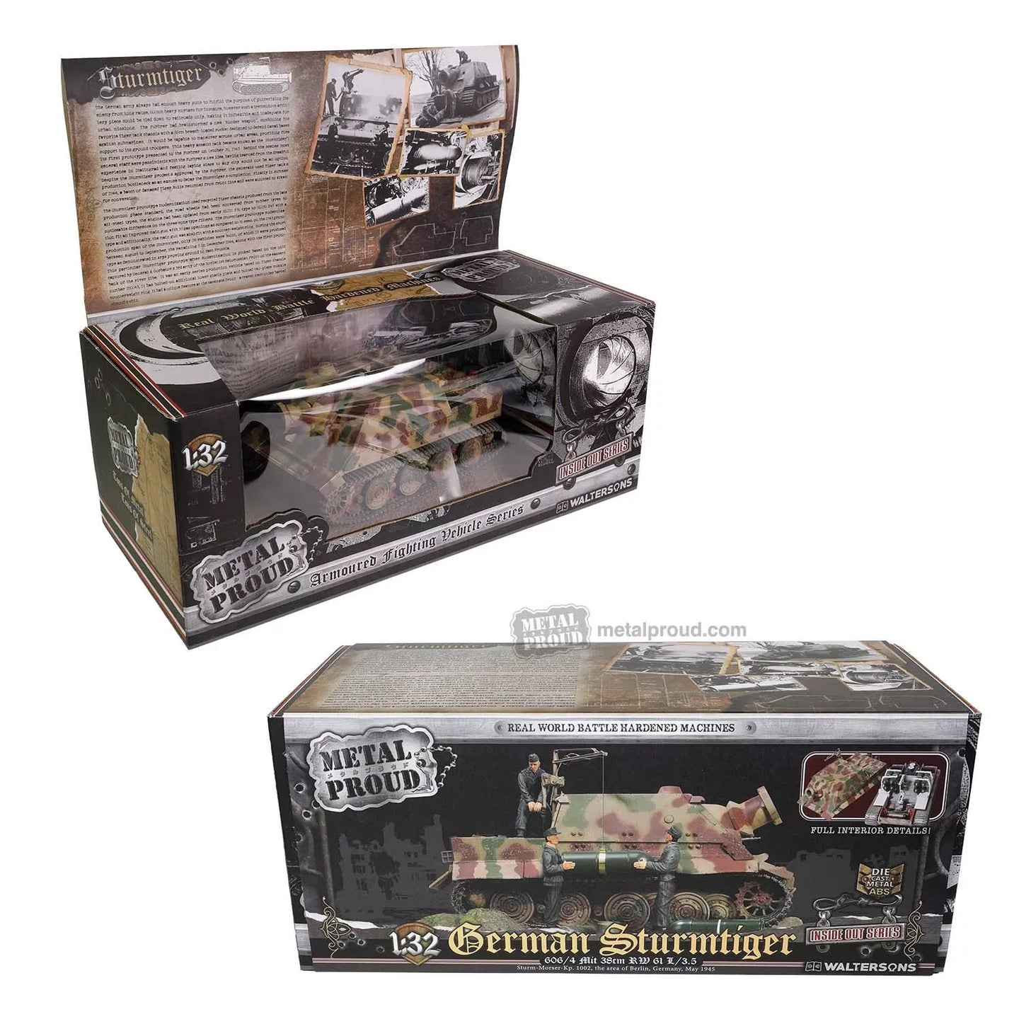 FORCES OF VALOR STURM-MORSER-KP1002 BERLIN 1945 WITH 3 FIGURES