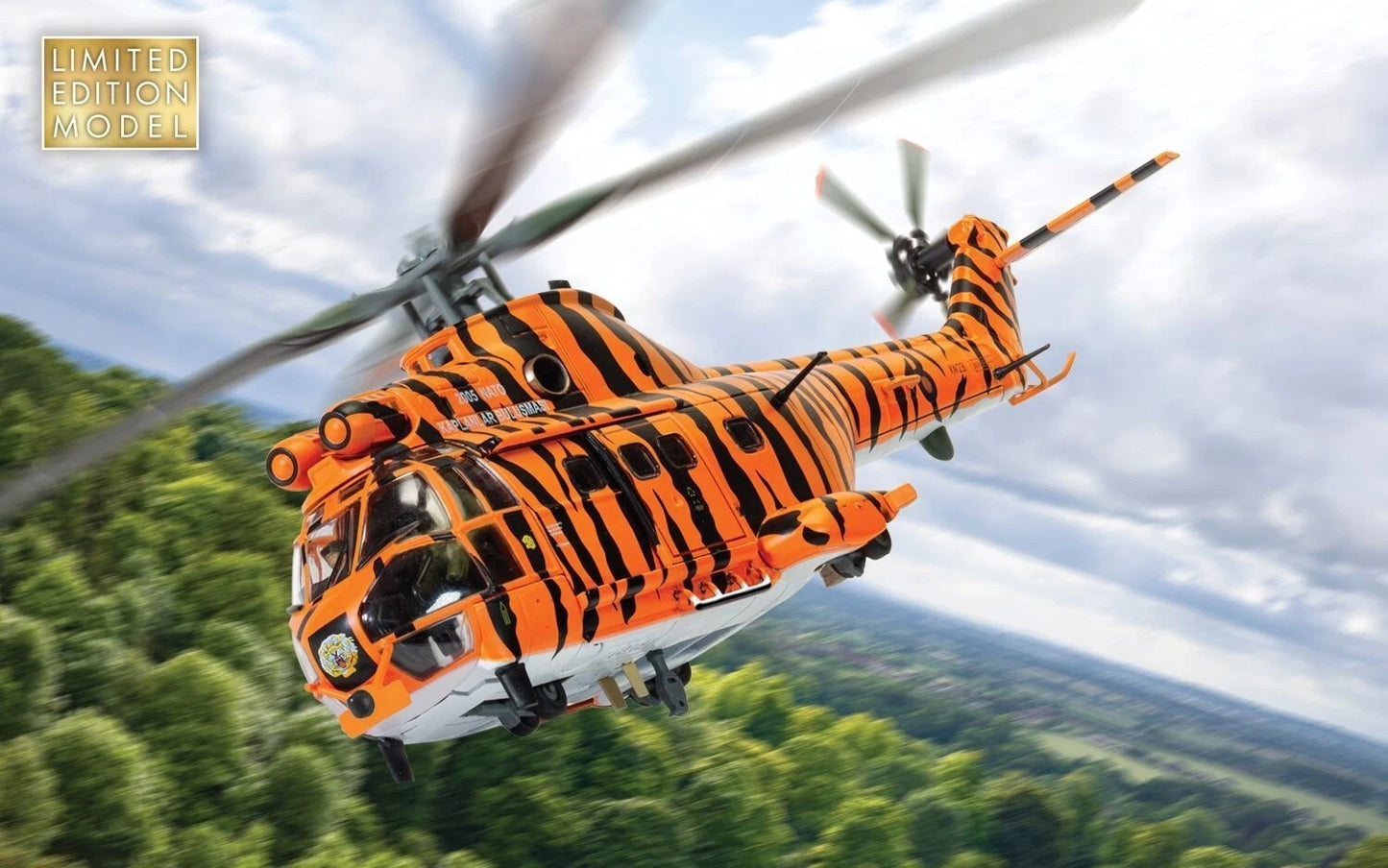 CORGI PUMA HC-1 RAF NO.230 SQN "NATO TIGER MEET LIVERY" RIAT 2005